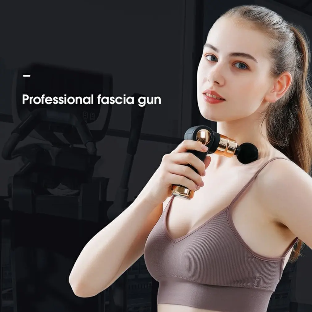 Массажер для мышц с 4 массажными головками 32 скорости | Красота и здоровье