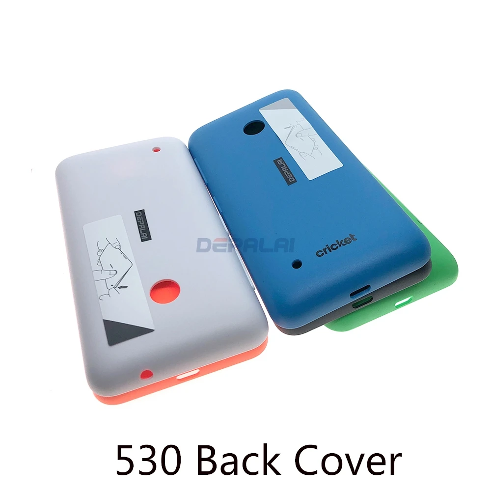 Новая задняя крышка батарейного отсека чехол для Nokia Asha 510 520 Microsof lumia 530 с кнопками