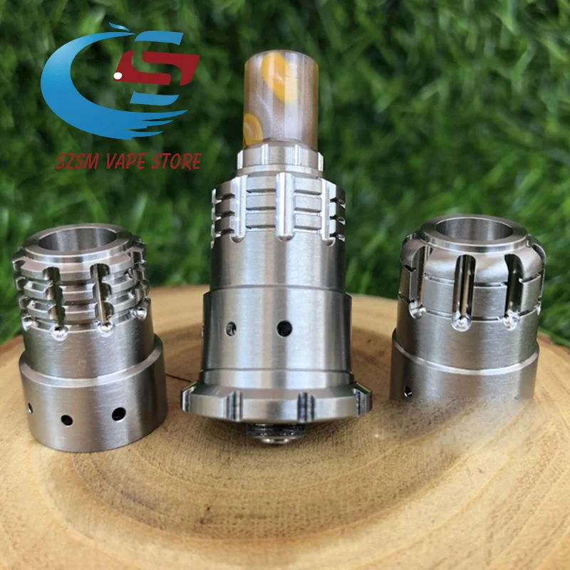 900 bf RDA MTL 316 обслуживаемый атомайзер из нержавеющей стали 12 мм/13 мм/18 мм с диаметром