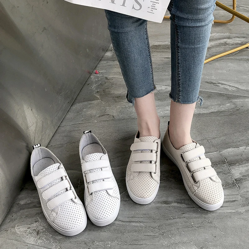 Женские кроссовки из ПУ кожи на высокой платформе | Обувь