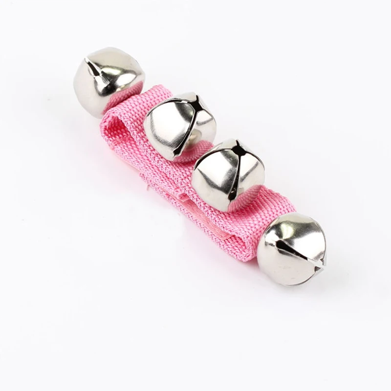 1pc Pink 1 шт./пара, детская музыкальная игрушка, детский ручной Колокольчик на запястье, встряхиватель, музыкальный инструмент, Детские ударные ранние Образовательные Подарки - Цвет: 1pc Pink