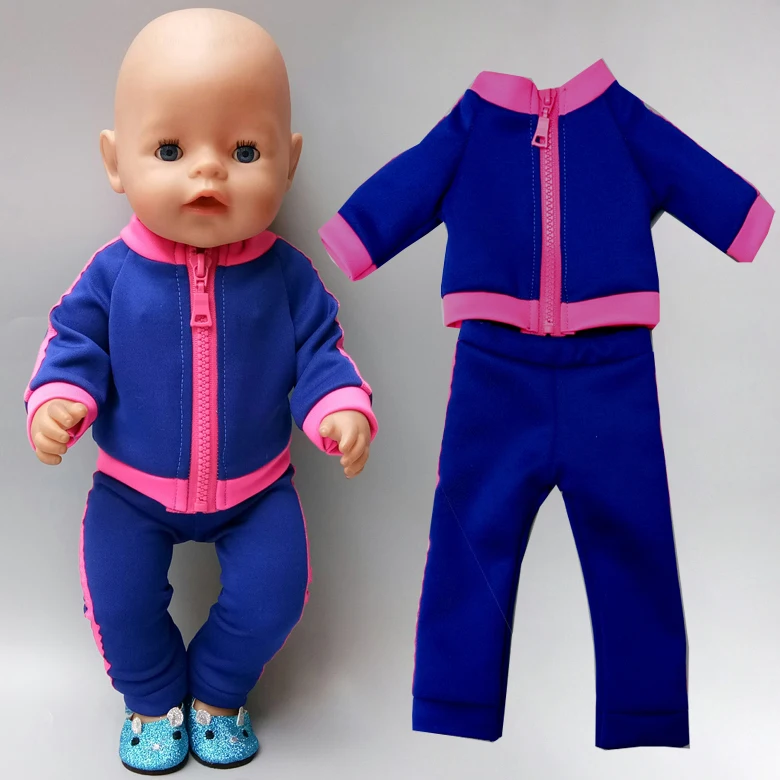 doll dress fit for 43cm reborn baby doll dress and 18 inch american doll clothes wear