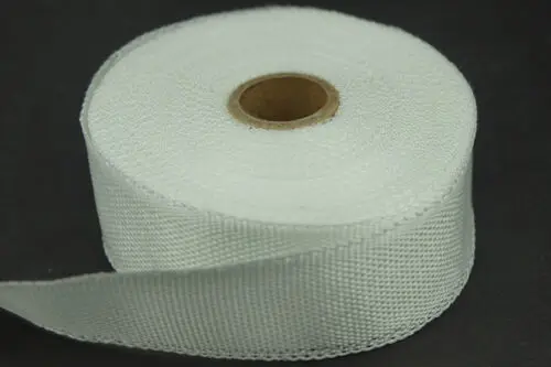 Стекловолоконная тканевая лента сетчатая из стекловолокна плоская плетеная E Glass