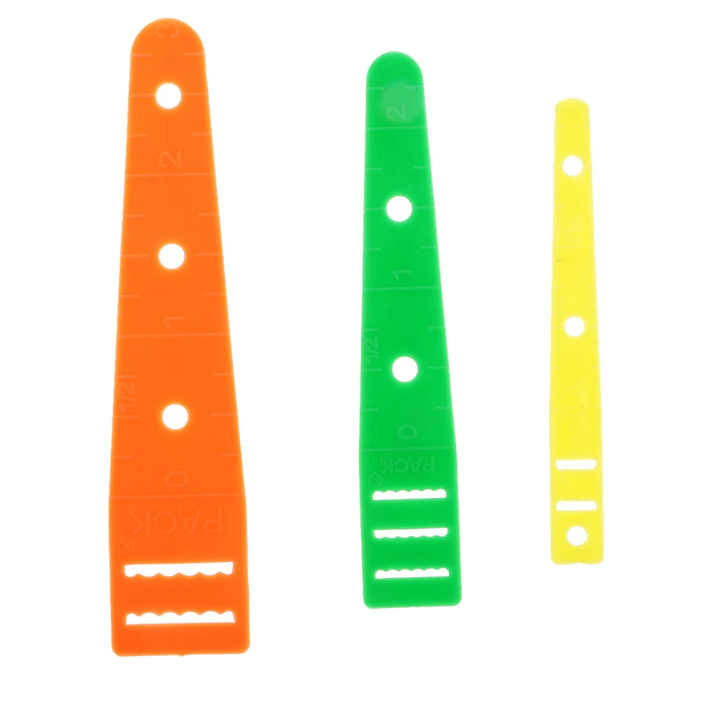 3pcs 6/11/16mm Colorful Plastic Elastic Threaders DIY Wear Band Tool | Дом и сад