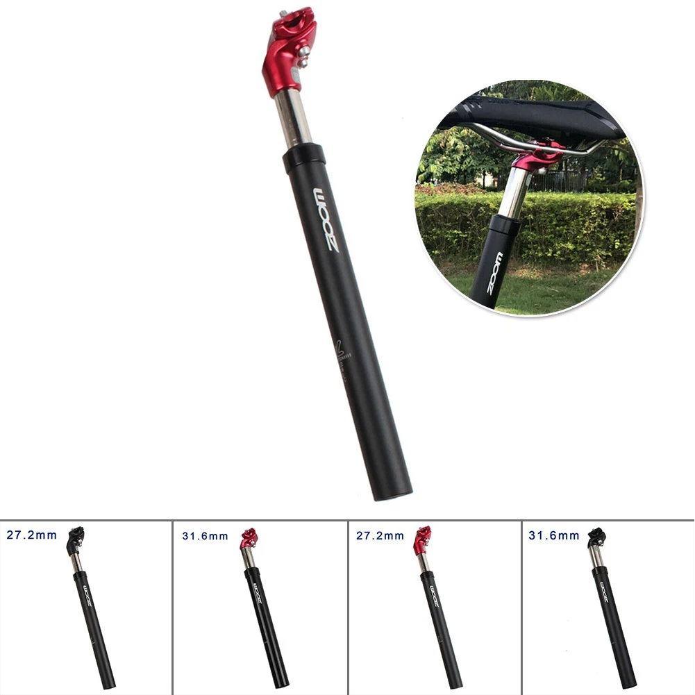 

Mountain MTB Bike Bicycle Seatpost Aluminium Alloy Seatpost Suspension 350*27.2/31.6 Cycling Road Bike Fixed Gear Bike Seatpost