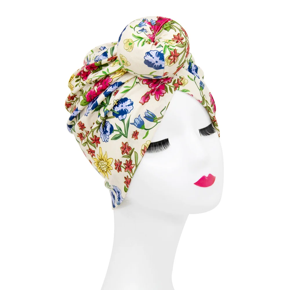 

2021 New Fashion Bohemian Hijab Bonnet for Women Muslim Wrap Head Scarf Turban Hat Soft Stretch Inner Hijab Caps Ready To Wear