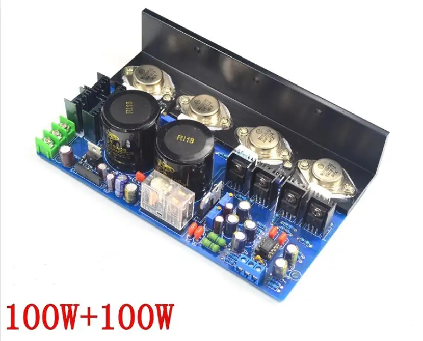 Усилитель J1 с золотым уплотнением плата Auido 80Wx2 стерео Hi Fi 15024 15025 трубчатый