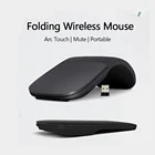 Беспроводная складная мышь CHUYI, портативная ультратонкая Bluetooth-мышь с дугой и сенсорным роликом, для ноутбука и Macbook