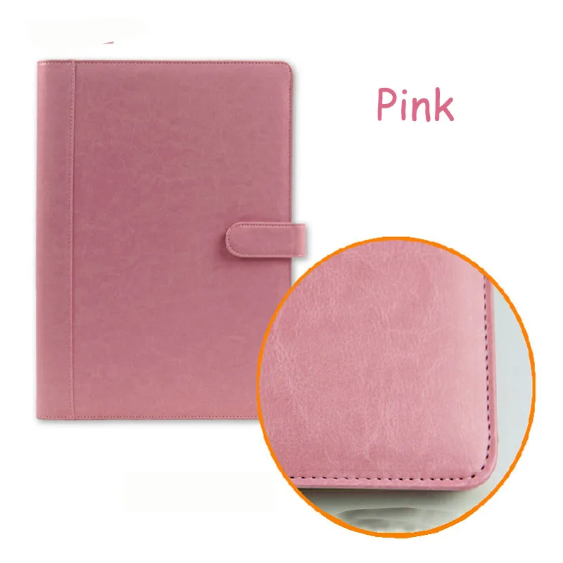 A4 папка для конференций Компендиум Padfolio Магнитный Засов 4 связующее кольцо с 8