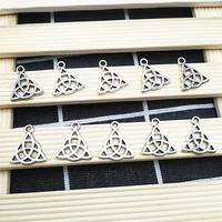 60pcs 1 pack diy personalized jewelry pendant accessories silver mini regular pattern model metal jewelry keychain jewelry