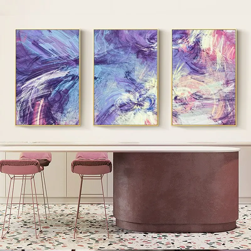 

Абстрактный холст, настенное искусство, Геометрическая линия, живопись, плакат, настенные картины для гостиной, домашний декор, 3 шт.