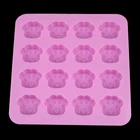 Оптовая продажа Новый розовый 16 отверстий милый питомец Кошка Собака Лапы силиконовая форма DIY помадка инструменты для украшения торта форма для печенья, шоколада