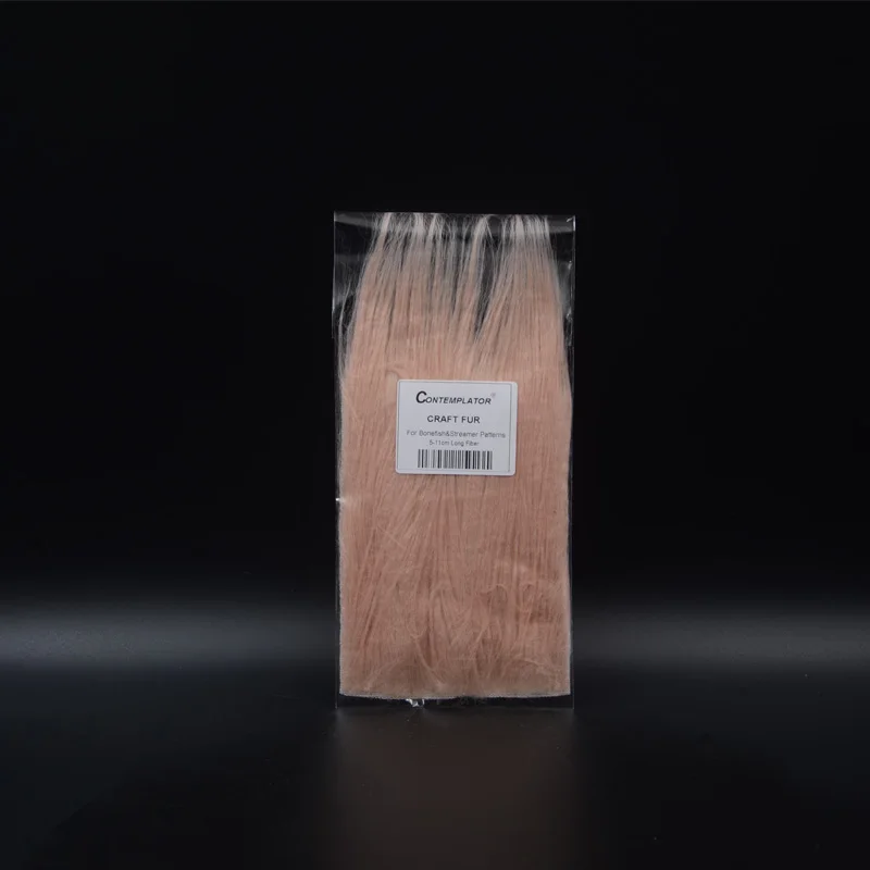 5bags Fly Tying Longest Hairy Craft Fur Fly Body&Tail Materials 3.5-5