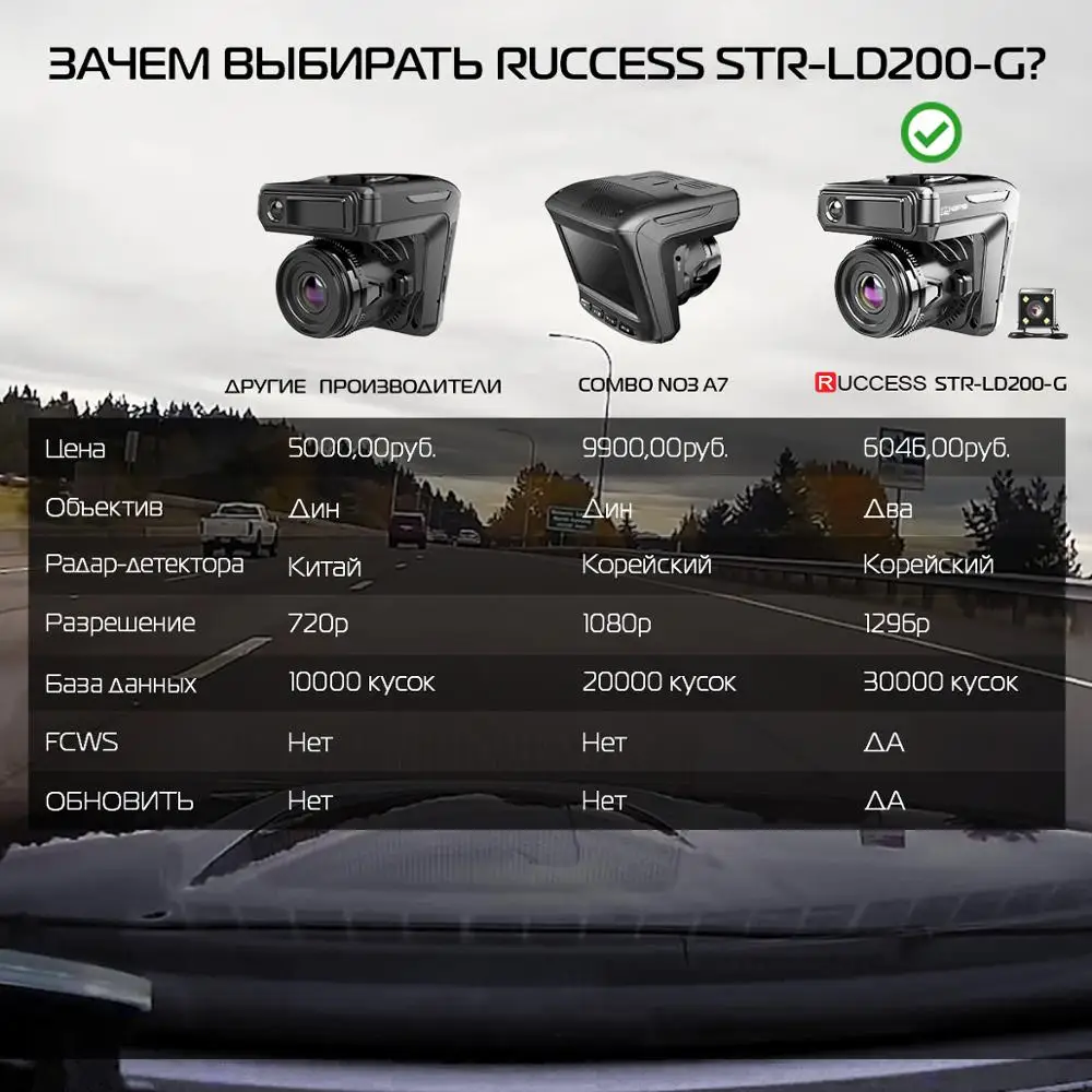 Новинка, 3 в 1, Автомобильный видеорегистратор, gps, 1296 P, автомобильная камера, двойной объектив, видео регистратор, Dashcam, авто регистратор, Анти радар, Россия, голос