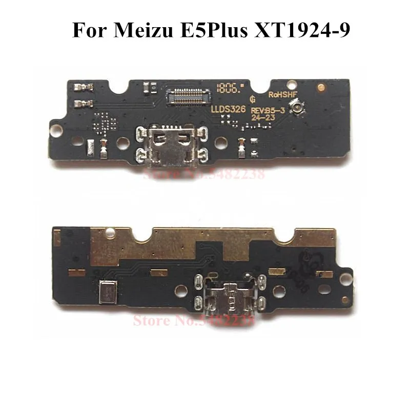 

New USB Charging Port Dock MIC Flex cable For MOTO E5 Plus XT1924-9 USB Charger plug with microphone board Connector Replacement