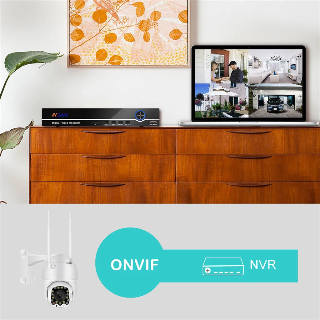 HIPERDEAL PTZ 1080P wifi камера наружная 4X зум скорость купол wifi Беспроводная CCTV камера 9,30