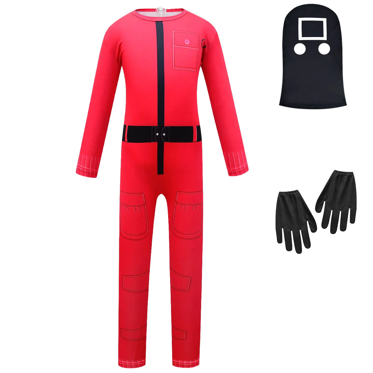 Stupid Game Boys Cosplay Bodysuit Halloween Costumes Funny Birthday Party Clothing Children Drama Zentai Jumpsuits For Kids