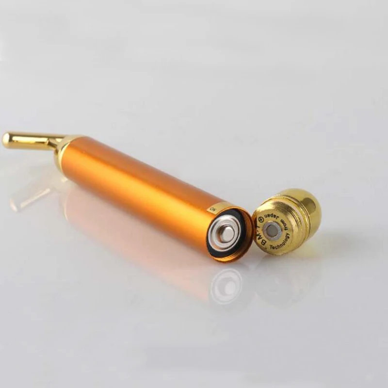 

24K Gold Beauty Bar Slimming Face Massage Facial Roller Vibration Massager Stick Lift Skin Care T Shaped Tightening Wrinkle Tool