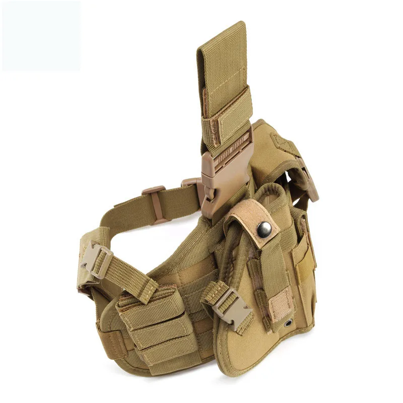 

Tactical Holster Tactical Equipment Outdoor Multifunctional Military Fan Camouflage Bag Tied Waist Pistol Protective Case