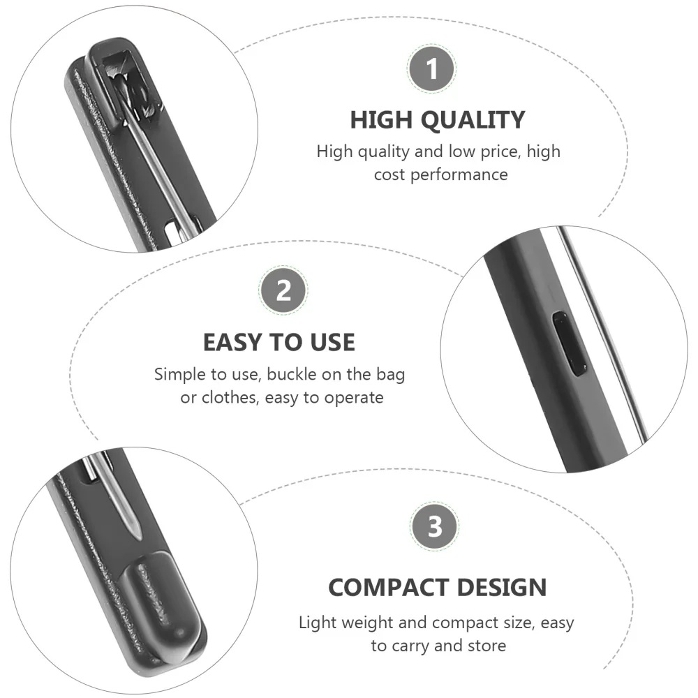 

300 Pcs Safety Pin Work Number Bar Badge Pin Backs Name Tag Pin