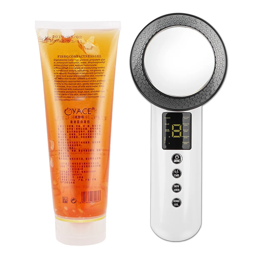 3 в 1 ультразвуковой кавитационный крем массажер для похудения 300 мл|Массажное