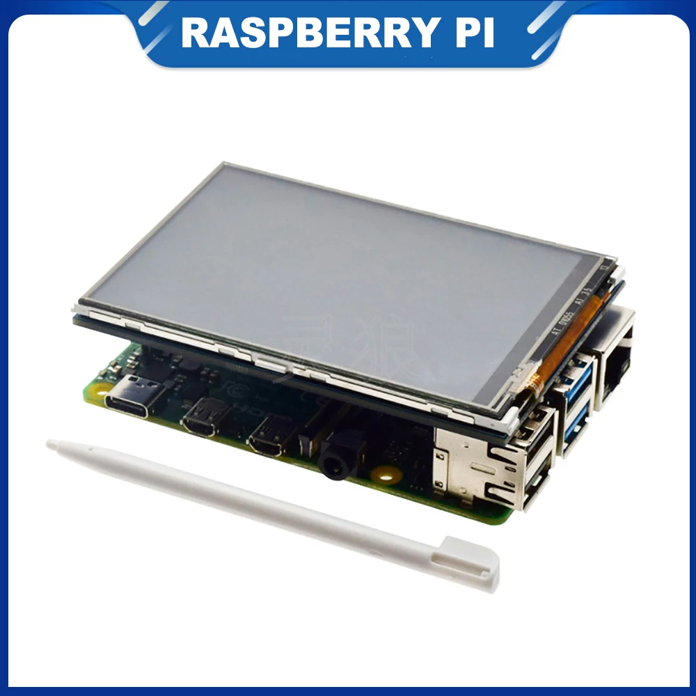 

ITINIT R152 Rapberry Pi 4 Model B 3.5 inch Touch LCD 480x320 Screen with Touching Pen For Raspberry Pi Screen