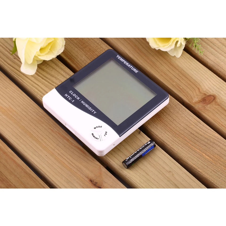 Цифровой измеритель температуры и влажности для детской комнаты с ЖК