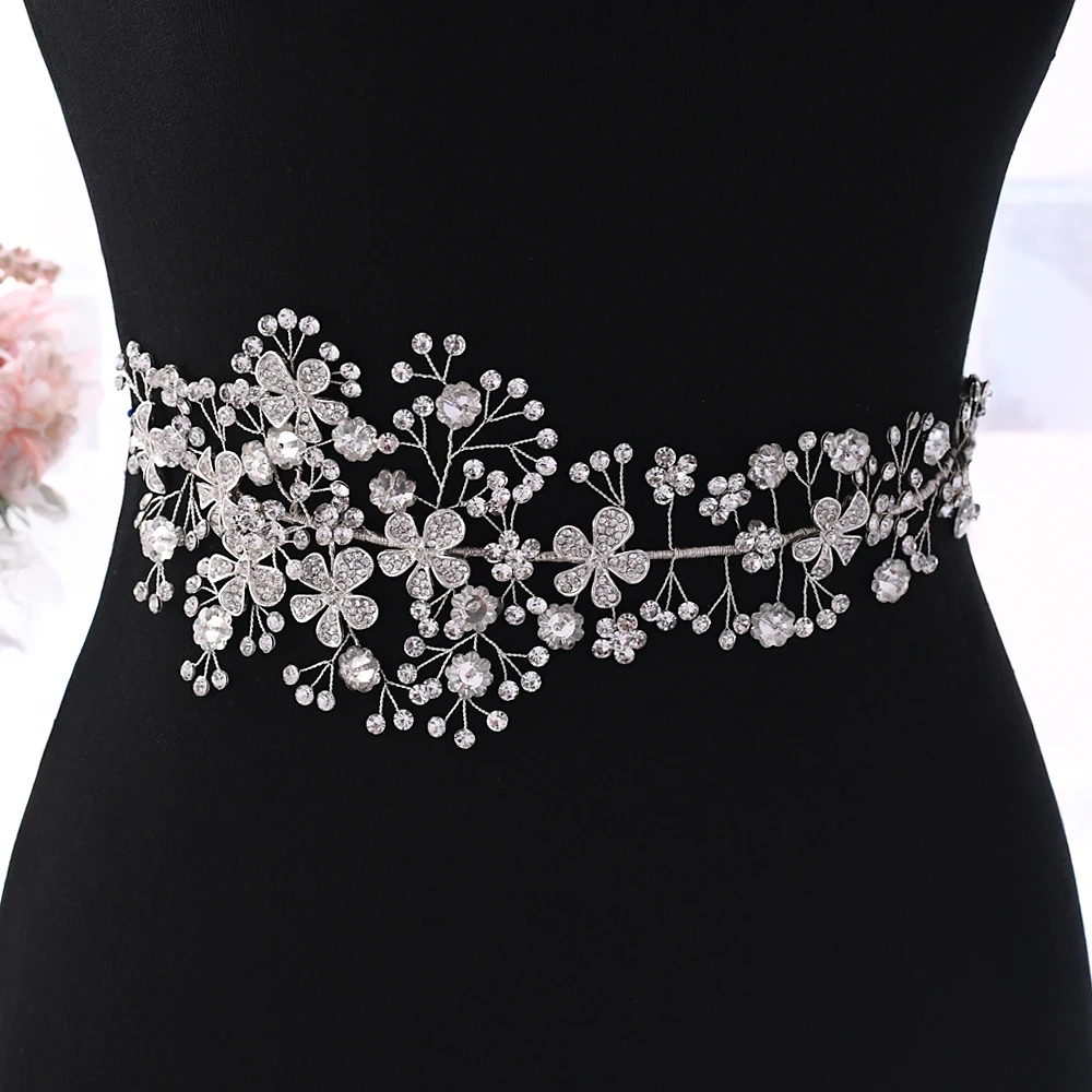 Стриксы SH273 стразы свадебный пояс к требованиям заказчика Сверкающие Пояс для