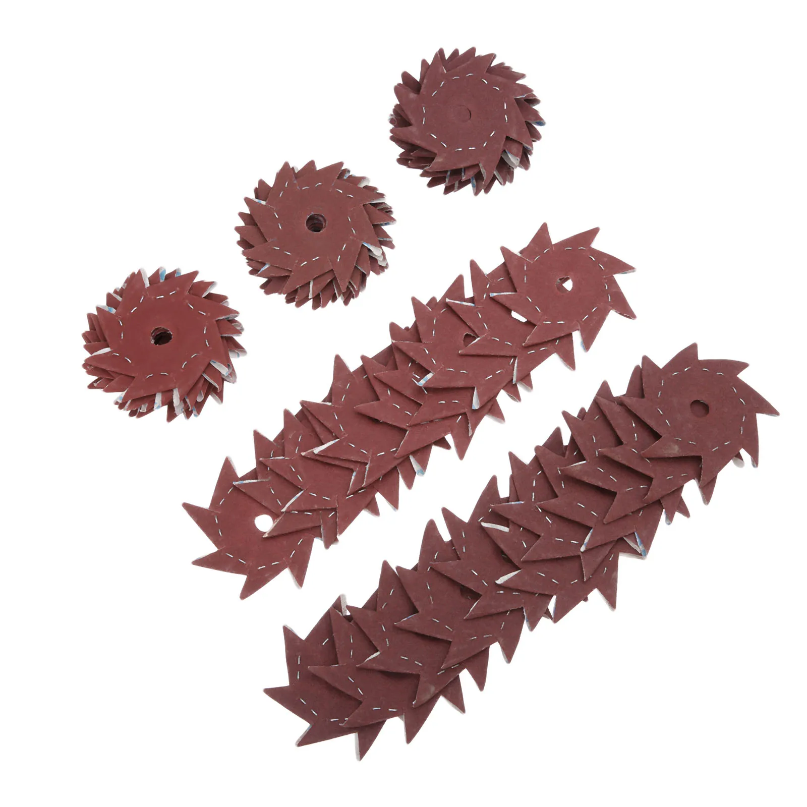 Dophee 50 шт. восьмиугольная наждачная бумага однослойная полировка мебели