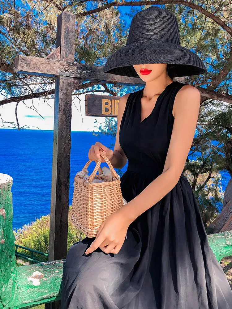 2020 летние новые стильные женские вечерние платья черного цвета сексуальные с