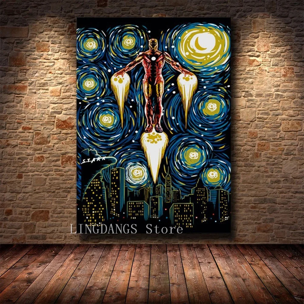 Алмазная 5d картина сделай сам постеры с супергероями Marvel Мстители Железный