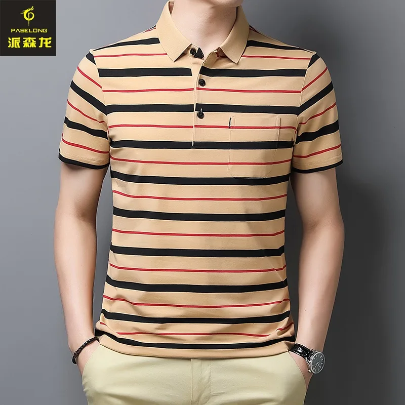 

2021 High quality Men's polos shirt Cotton polos shirts para hombre Large size 3xl casual Mens polos shirts fashion Mens tops