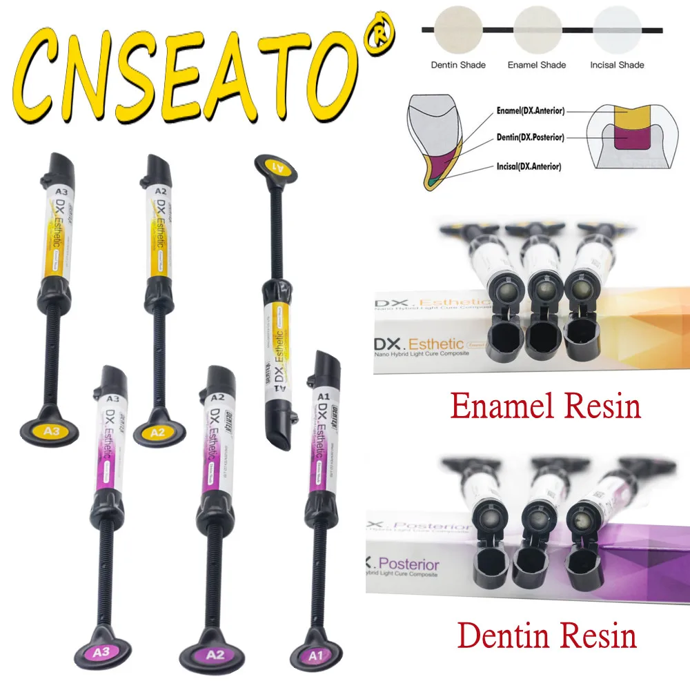 Стоматологический Светоотверждаемый полимерный композитный эстетический