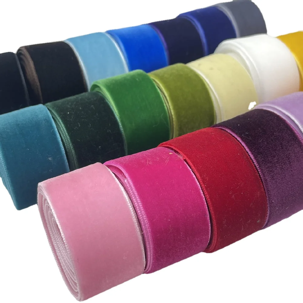 

Suoja 6/10/15/20/25/38mm Velvet Ribbon Wedding Party Decoration Handmade Ribbon Gift Wrapping Hair Bowknot DIY Christmas Ribbon