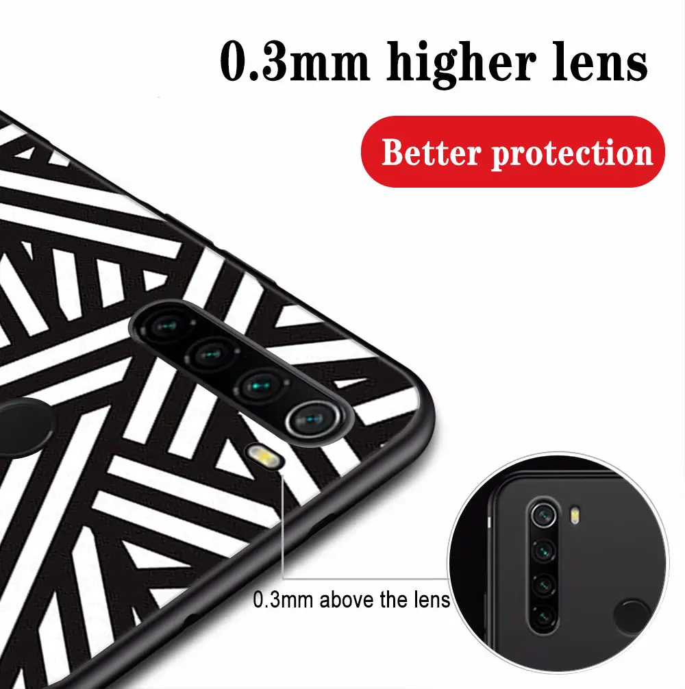 

Balloon Case For Xiaomi Redmi Note 9 8 7 10X 8T 6 Pro Mi Note 10 9 8 9T Pro SE A3 A2 Lite F1 Phone Cases Black Soft Cover Funda