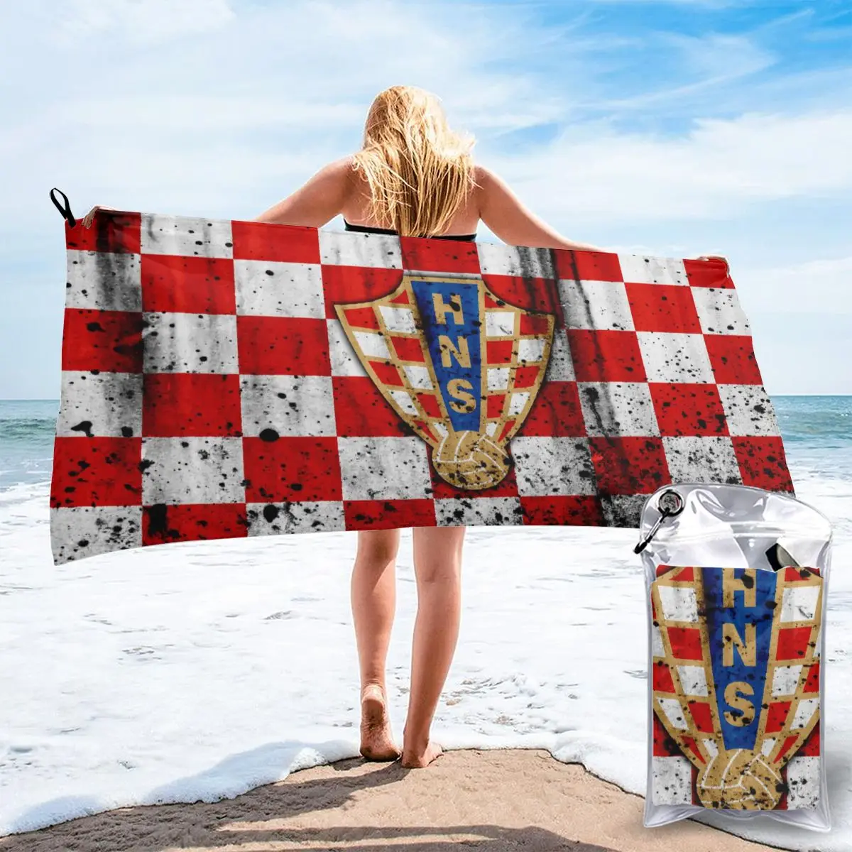 

Большое пляжное полотенце из микрофибры, 6 шт.