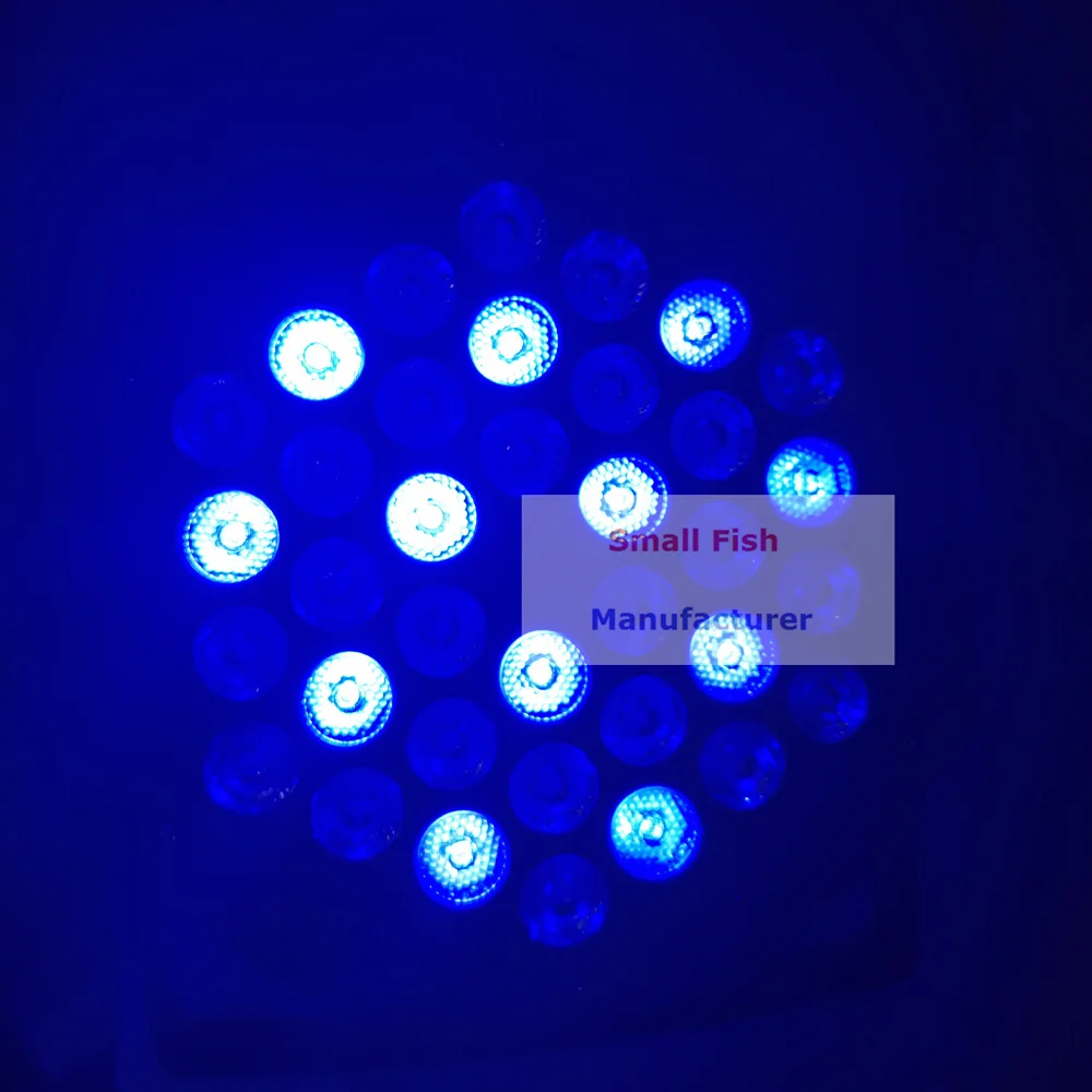 1 шт. 36X 3W плоский светодиодный светильник RGB светодиодный светильник DMX512 сценический светильник ing Luces Discoteca лазерный луч Luz De проектор Lumiere