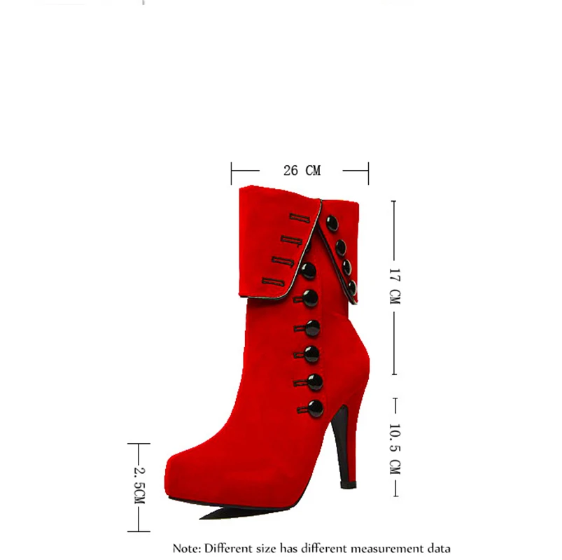 

Fashion Women Boots 2019 High Heels Ankle Boots Female Causal Platform Brand Women Shoes Autumn Winter botas zapatos mujer