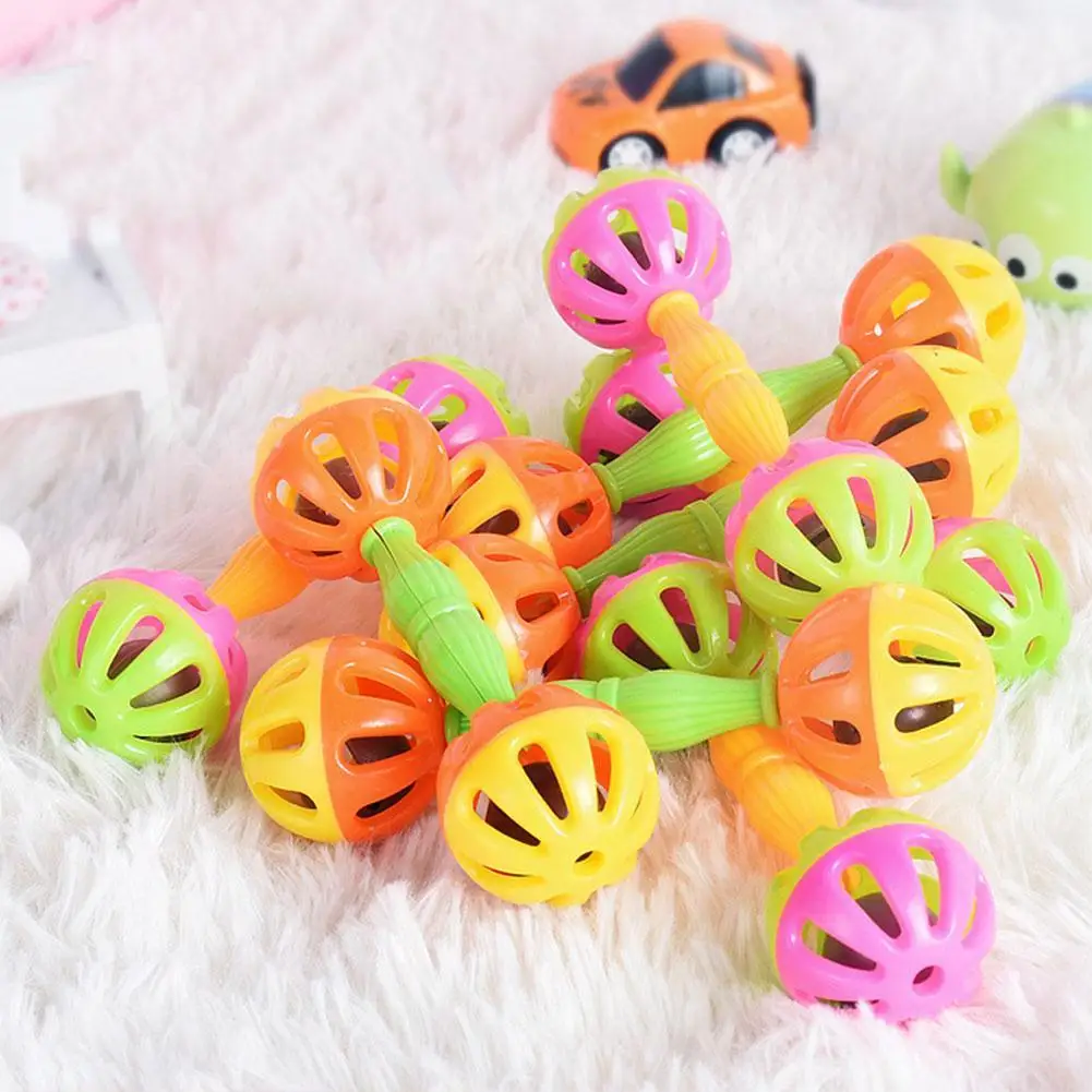 Для детей возраста от 0 до 12 месяцев Детские погремушки колокол качает ручные