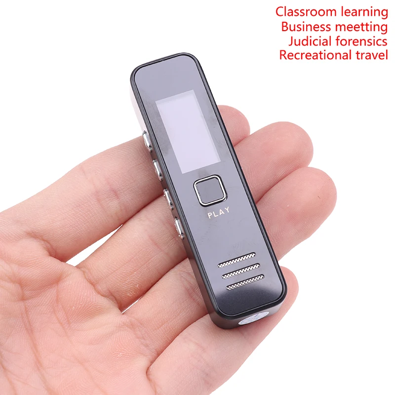 

1pc 32GB Voice Recorder Pen USB Built-in Microphone Mp3 Player Dictaphone Digital Audio Interview Recorder black