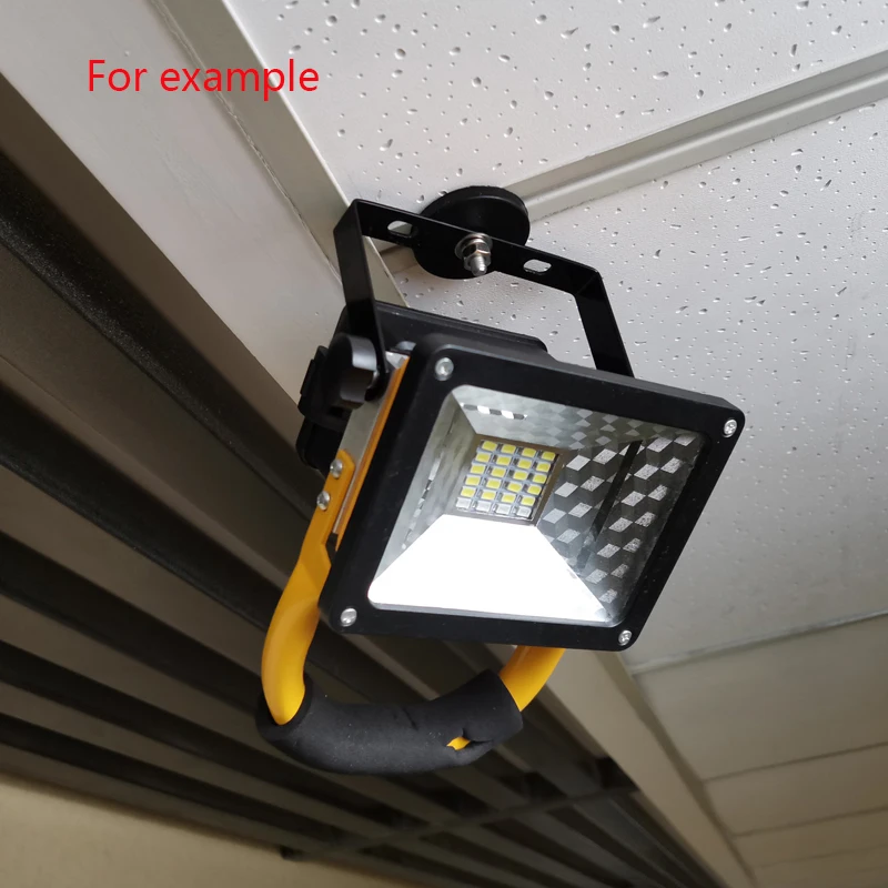 25KG Anit-Scratch Magnetic Mounting D66mm Female Thread Hole 1/4 Inch Adapter 3./8 Magnet Base Camera Led Tools |