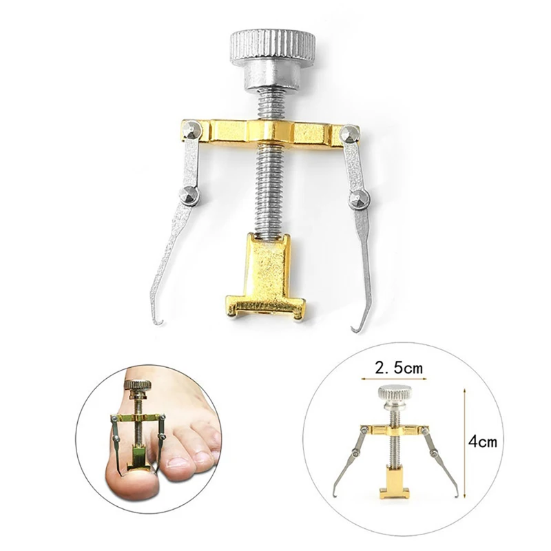 

Ingrown Toenail Correction Tool Foot Toe Nail Care Clip Brace Pedicure Treatment Foot Spa Pedicure Tools Professional Pedicure