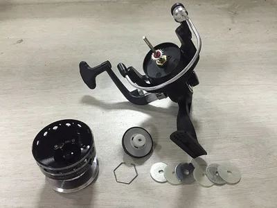 

Wire cup fishing wheel folding rocker spinning wheel fishing gear