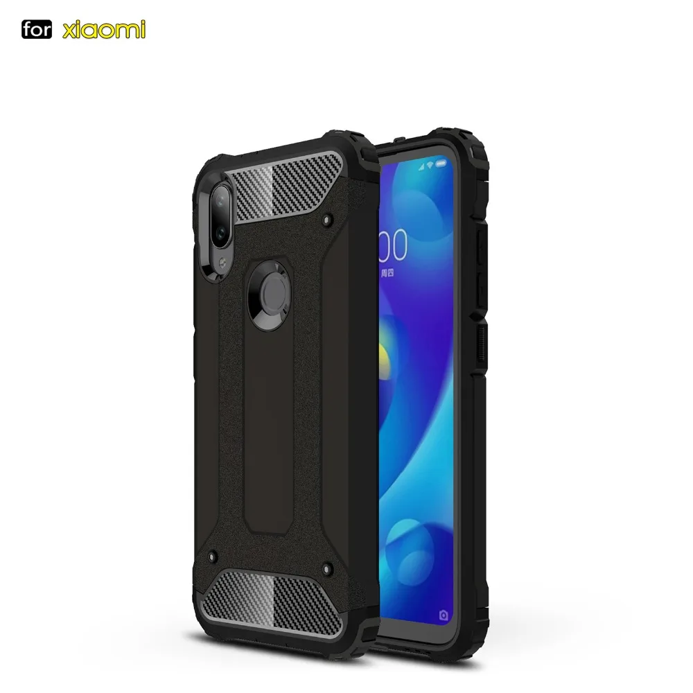 Жесткий Чехол-броня для телефона с роботом для xiaomi 8 A3 Lite explore ore Max 3 9 SE 9T CC9 E POPC F1 mix3 play redmi S2 6A Note 6 7 7A K20 PRO