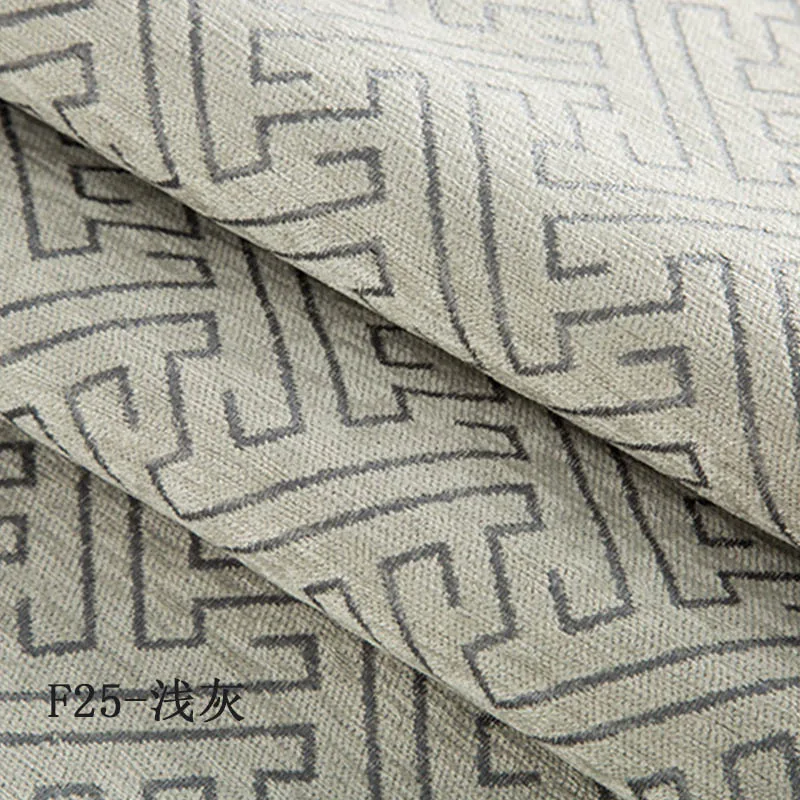 Light Grey Cloth Современные жаккардовые ткань однотонный плотные шторы для гостиной оконные шторы синель затемненные шторы для спальни M131D3 - Цвет: Light Grey Cloth