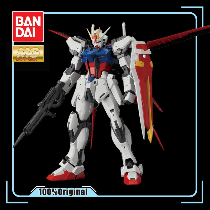 Экшн-фигурка BANDAI MG 168 1/100 RM HD модификация модели Aile Strike Gundam | Игрушки и хобби