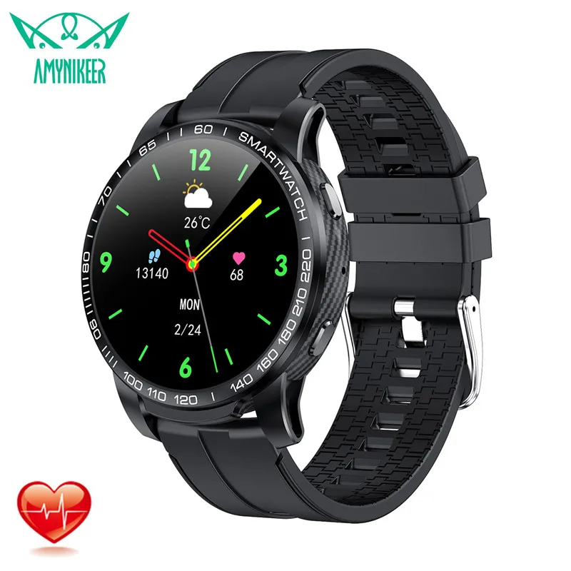 Смарт-часы amyniweer GW20 с Bluetooth фитнес-трекером монитором сердечного ритма