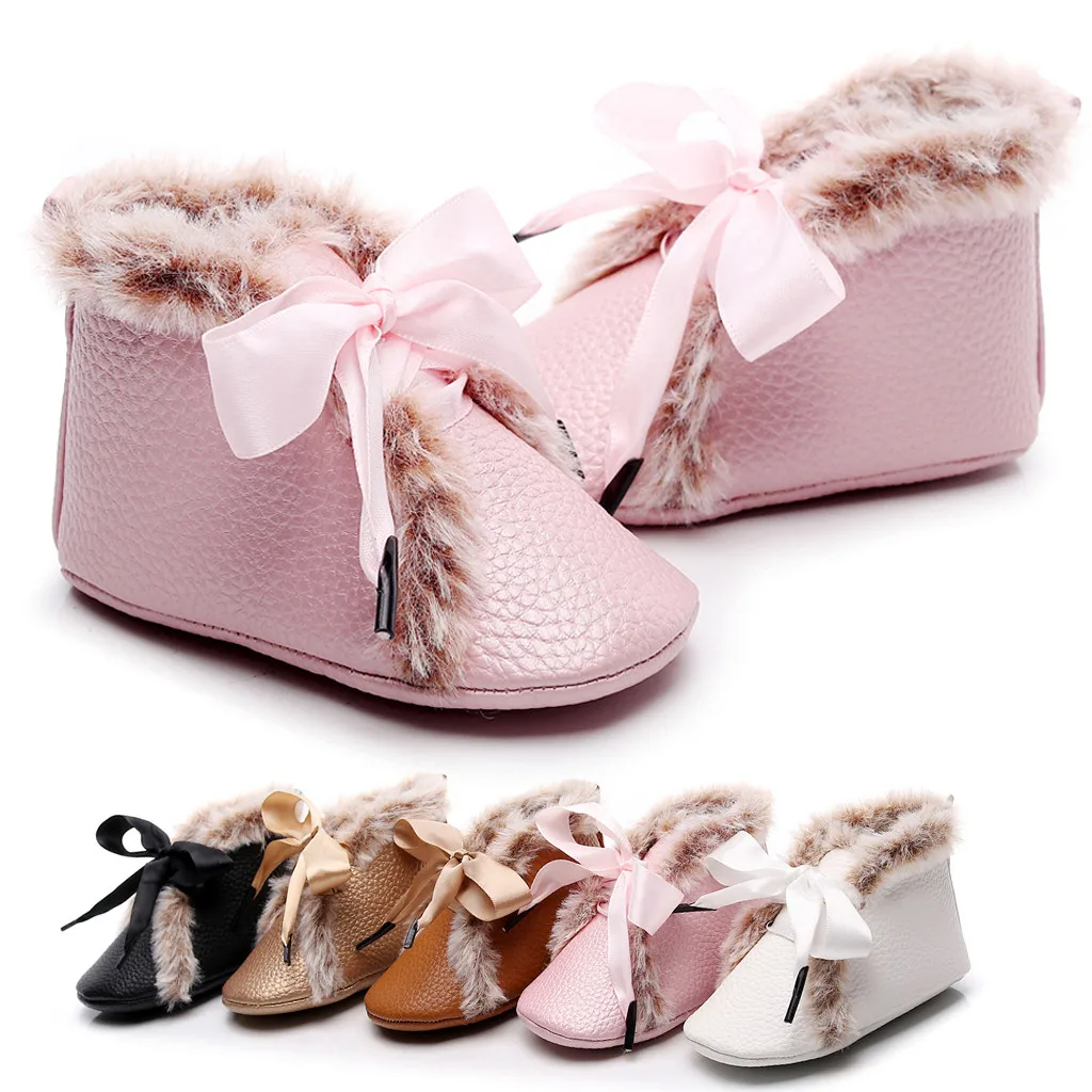 Обувь для маленьких девочек розовые флоковые туфли младенцев обувь малышей без
