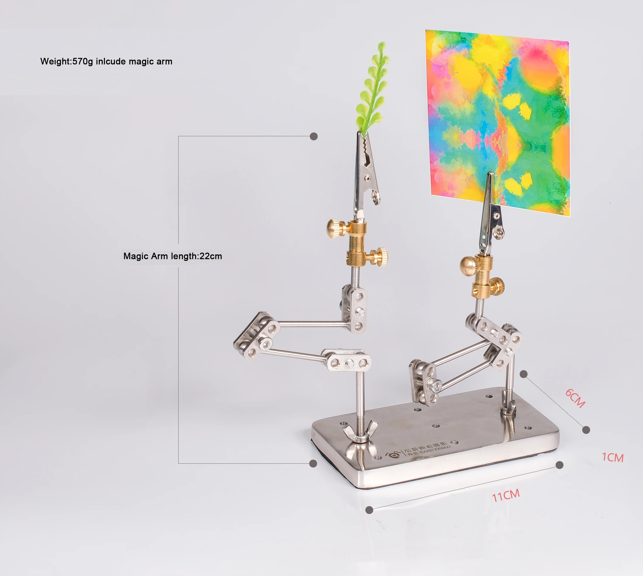 Универсальная платформа для макросъемки с Двойным Зажимом Magic Arm инструменты