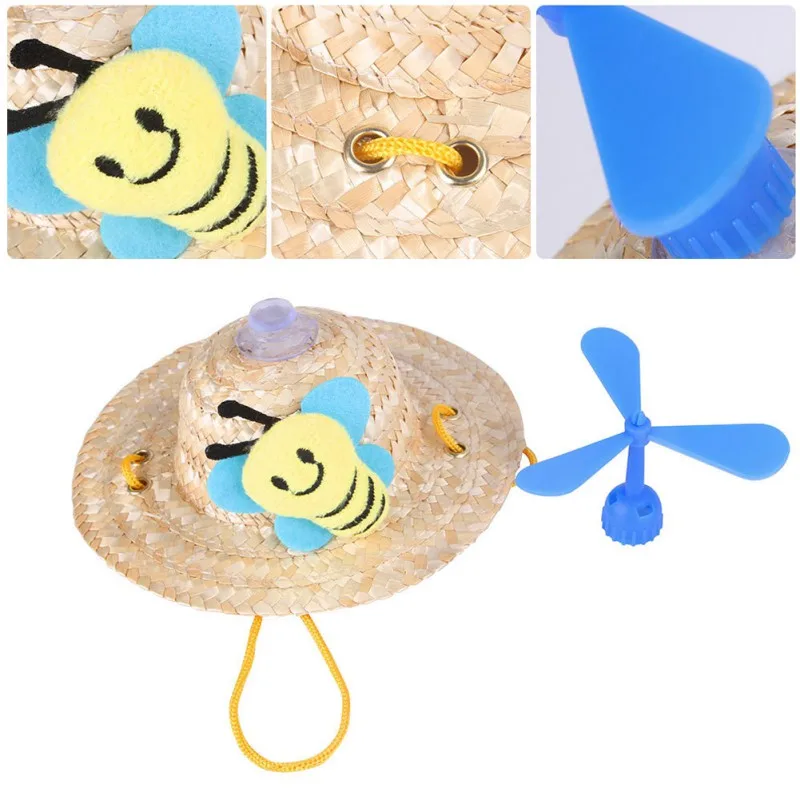 Домашними животными котом собакой Oyeng фермы бамбуковый зонт шапочка с завязками L